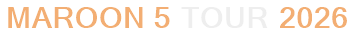 Maroon 5 Tour 2026